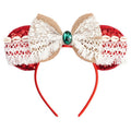 zhezesmila Shiny Mouse Ears for Women Hawaii Outfit Ears Headband Accessories for Party Costume Trips Decoration