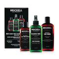 Brickell Men's Daily Face Cleanse Set - Gel Facial Wash, Alcohol-Free Toner & Moisturizer for Oily Skin