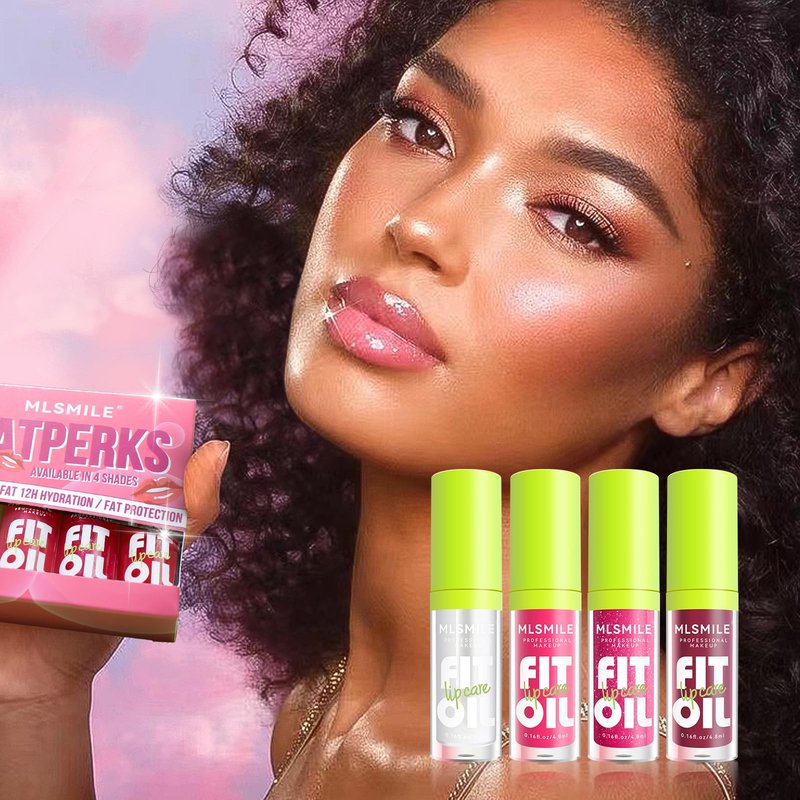 VolksRose 8pcs Lip Gloss Oil Set, Flavored Hydrating Lip Glow Oil, Lipgloss Lipoil Set for Women Girls Teens, Tinted Plumping Lip Gloss Packs, Fat Lip Oil Lip Balm for Dry Lips Nourishing