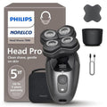Philips Norelco Head Shaver Pro 7000 - Electric Shaver with 360° Flexing Head & ComfortCut Blades for Gentle, Clean Shave | Model HS7980/40