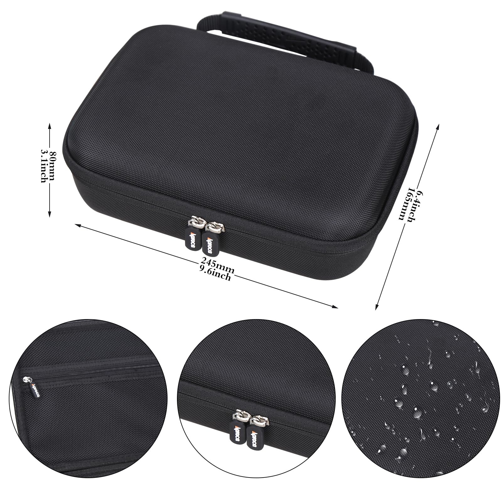 Aproca Case Compatible with Brother P-touch PT-P710BT CUBE Plus Bluetooth Label Maker, Portable Storage Bag for Accessories (Case Only)