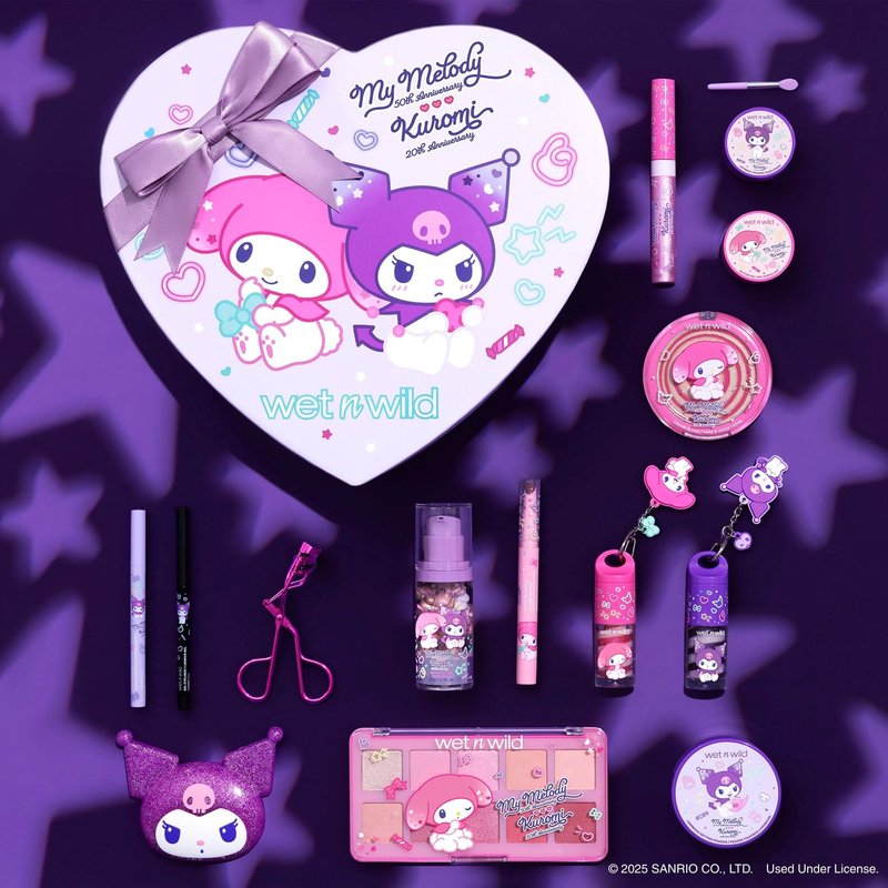 wet n wild My Melody & Kuromi PR Box