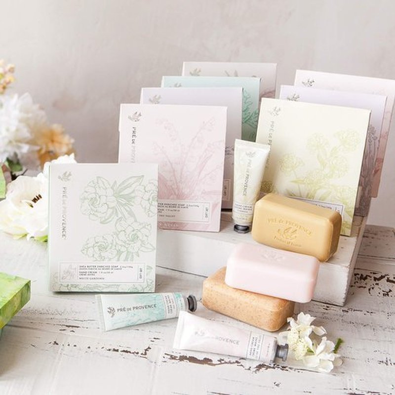 Pre de Provence Gift Set Collection 150 Gram Soap Bar & 1 fl oz Hand Cream, Verbena
