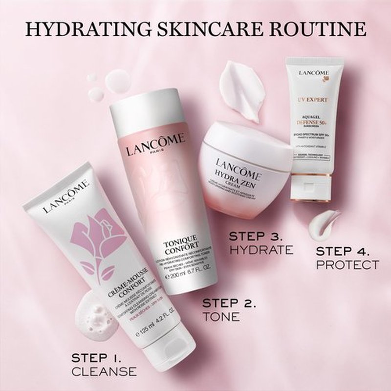 Lancôme Hydra Zen Moisturizer - Hydrating & Soothing Face Cream with Hyaluronic Acid - 1 Fl Oz