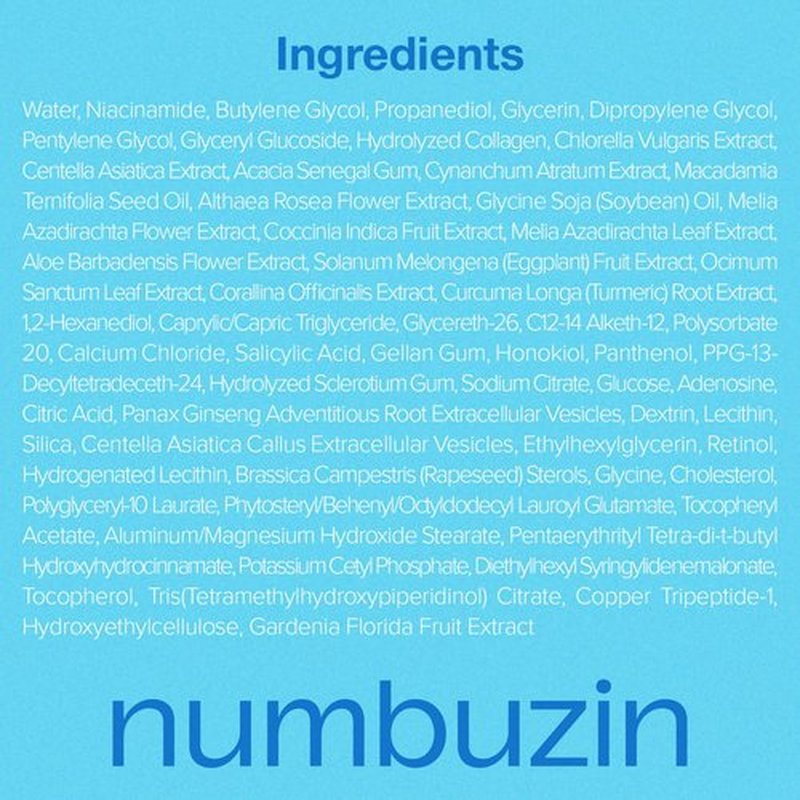 numbuzin No.3 retinol Serum | Blue Bio-Retinol Pore Refining Serum | Retinol Beginner, Tightening, Firming, BHA, Niacinamide, Peptide | 1.01 fl.0z (30ml)