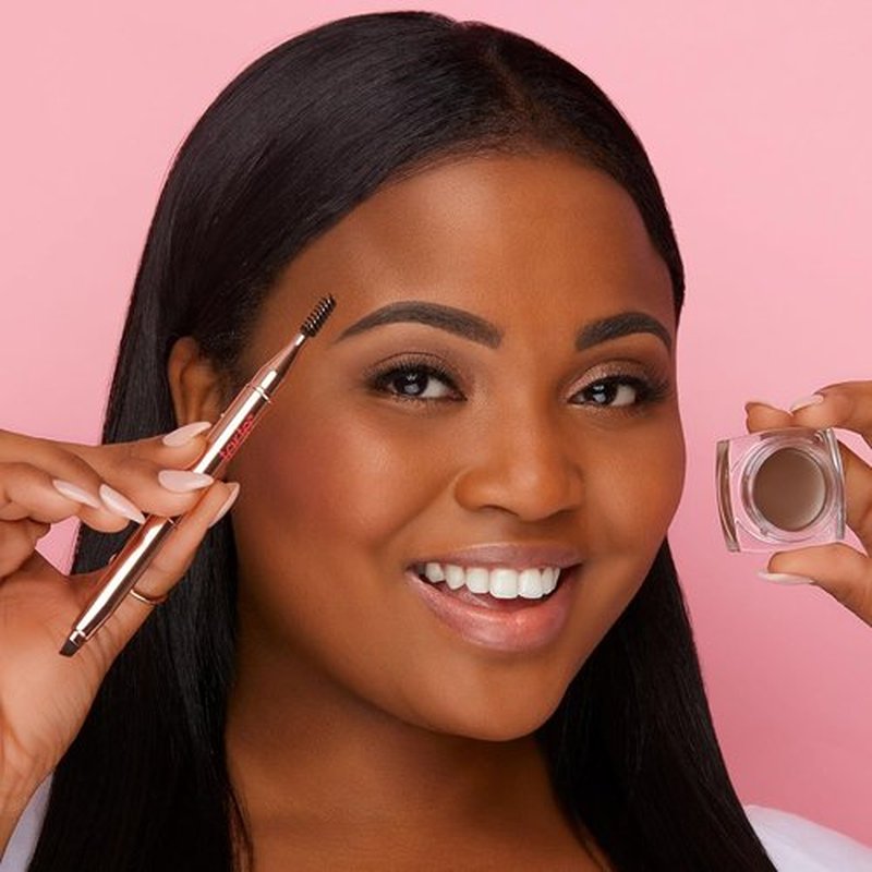 Tarte Big Ego Frameworker Brow Pomade - Creamy, Pigmented Eyebrow Gel for Sculpting & Filling | Waterproof, Vegan, Longwear