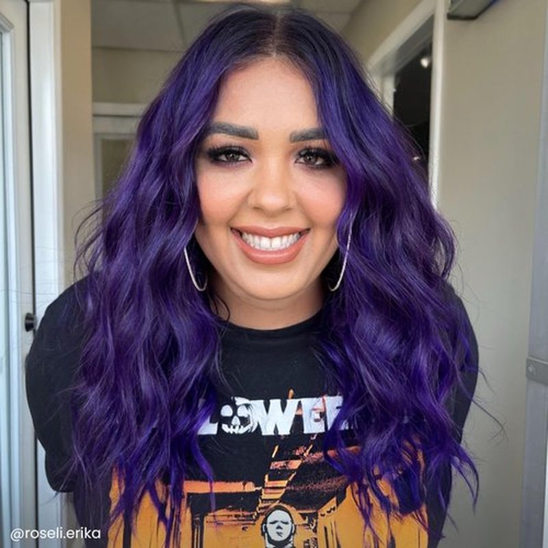 Arctic Fox Semi-Permanent Hair Dye Purple AF - Vegan, Cruelty-Free, Ammonia-Free, Conditioning - 8 Fl Oz