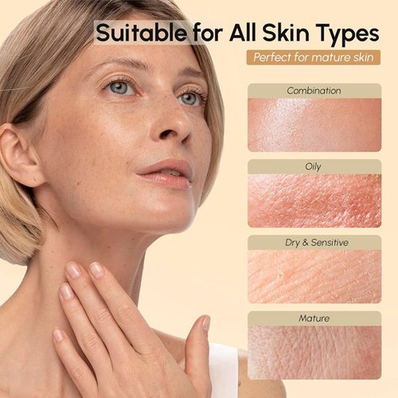 MAREE Neck Wrinkle Patches - Collagen Anti-Wrinkle Treatment with Retinol & Hyaluronic Acid - 5 Pcs for Firming & Lifting