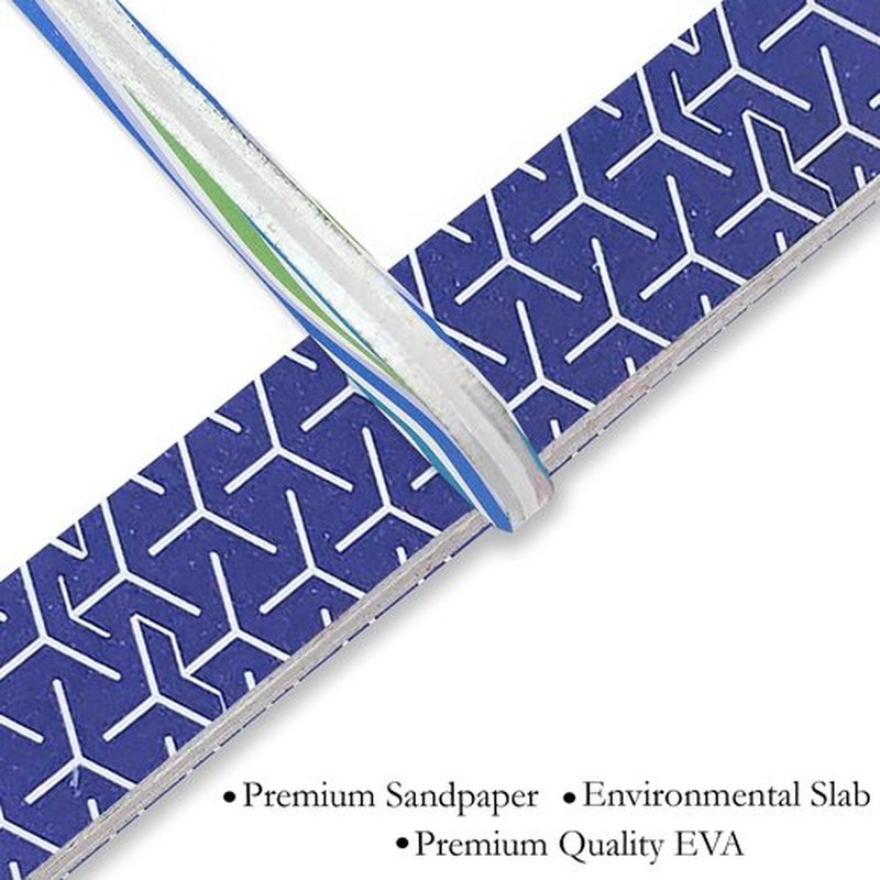 P2P Nails Colorful Nail File Strips - Double Sided Filers for Shaping and Smoothing Toenails and Fingernails - Manicure and Pedicure Nail Buffers - 24 Pack