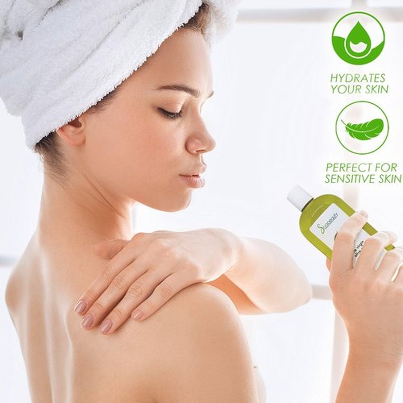 Soapeauty Extra Virgin Olive Oil USDA Certified Organic | Unrefined Cold-Pressed Carrier Oil | Massage & Body Oil | for Skin, Face, Hair, and Soap Making | Carrier for Essential Oils - 32 Fl Oz
