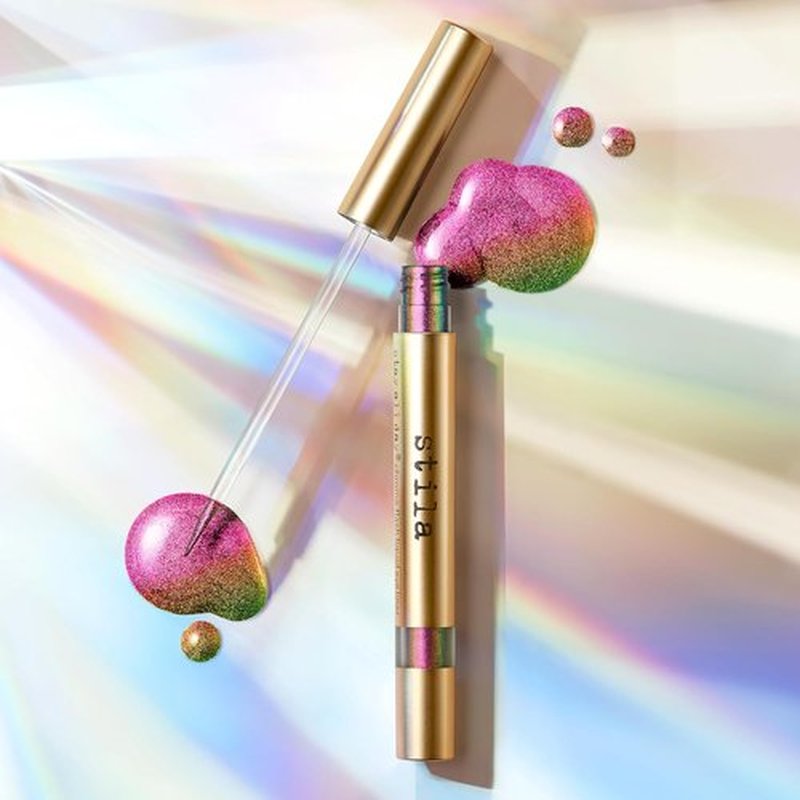 Stila Stay All Day® Chroma-Flash Liquid Eye Liner - Long-Wear, Smudge-Proof Metallic Liner | Bold Chrome Finish