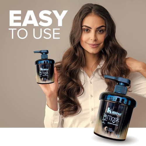 KALIVE Hair Mask - 16 Oz Deep Moisturizing Treatment for Dry & Damaged Hair Care