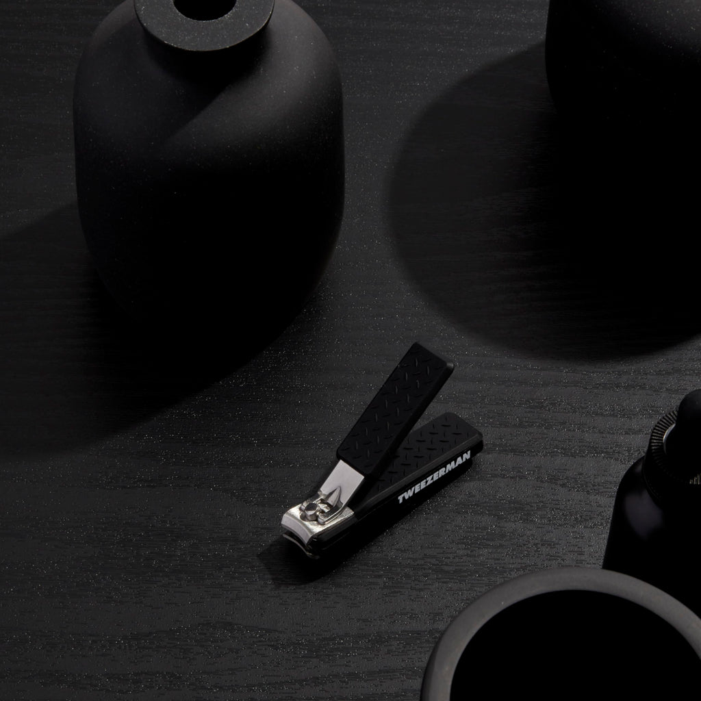 Tweezerman Precision Grip Fingernail Clipper Black