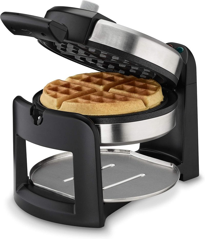 Cuisinart Belgian Waffle Maker - 1" Thick Round Waffles | Perfect for Breakfast Delights