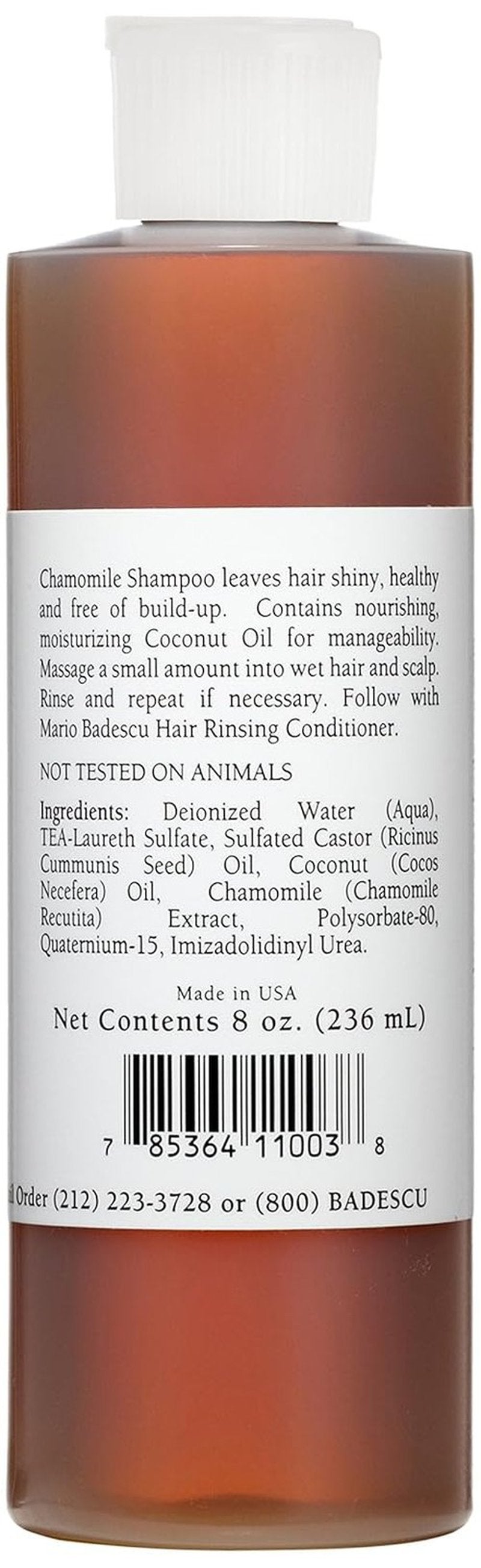 Mario Badescu Chamomile Shampoo - Gentle Formula for Oily & Sensitive Scalps | Soothes & Clarifies