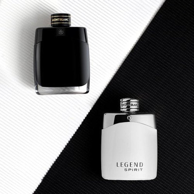 MONTBLANC - Legend Spirit After Shave Balm - Refreshing Woody Scent - Notes of Pink Peppercorn & Lavender