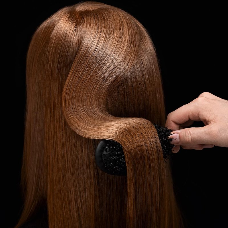 VARIS Smoothing Brush - Effortless Styling Tool for Silky, Frizz-Free Hair