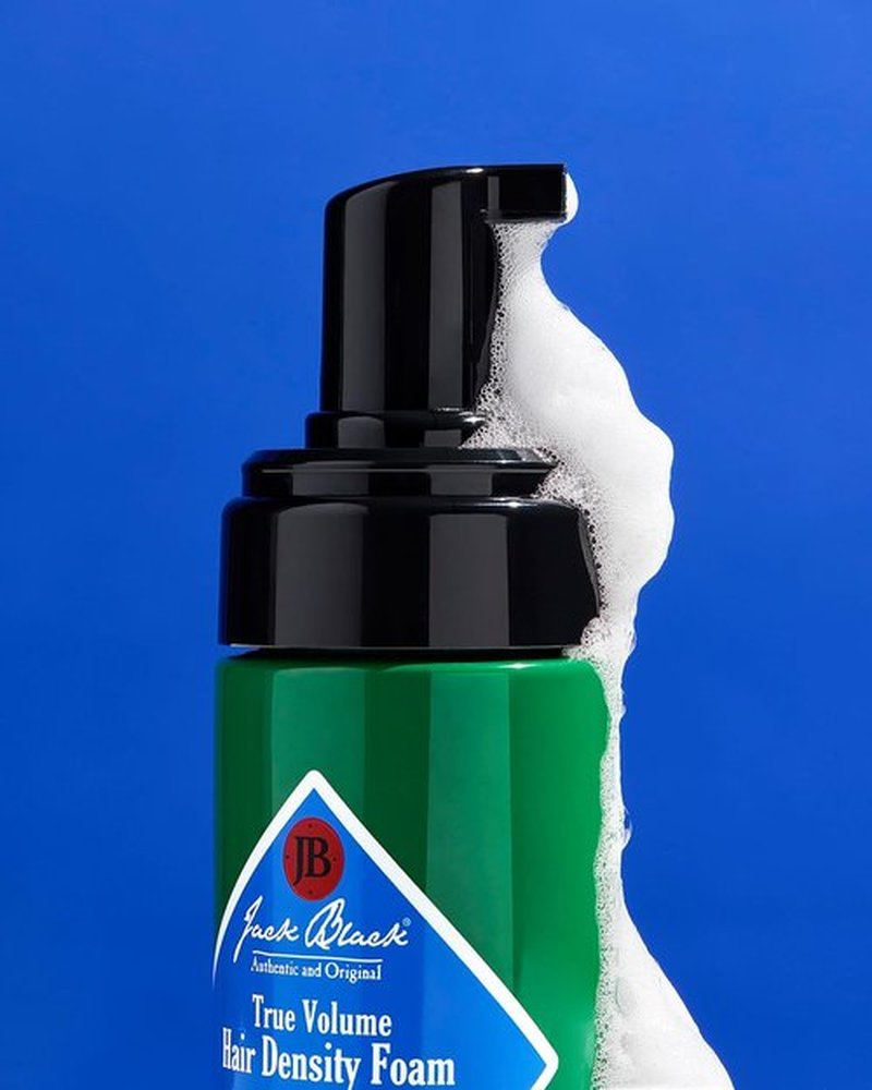 Jack Black True Volume Hair Density Foam - Boosts Thickness & Fullness | 5 Oz