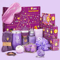 Advent Calendar 2025-12 Days of Christmas Advent Calendar for Women, Mom, Wife, Girlfriend, Sister, Her - Unique Lavender Spa Gifts Basket Set Includes Coffee Mugs, Scented Candle, Bath Salt, Soap