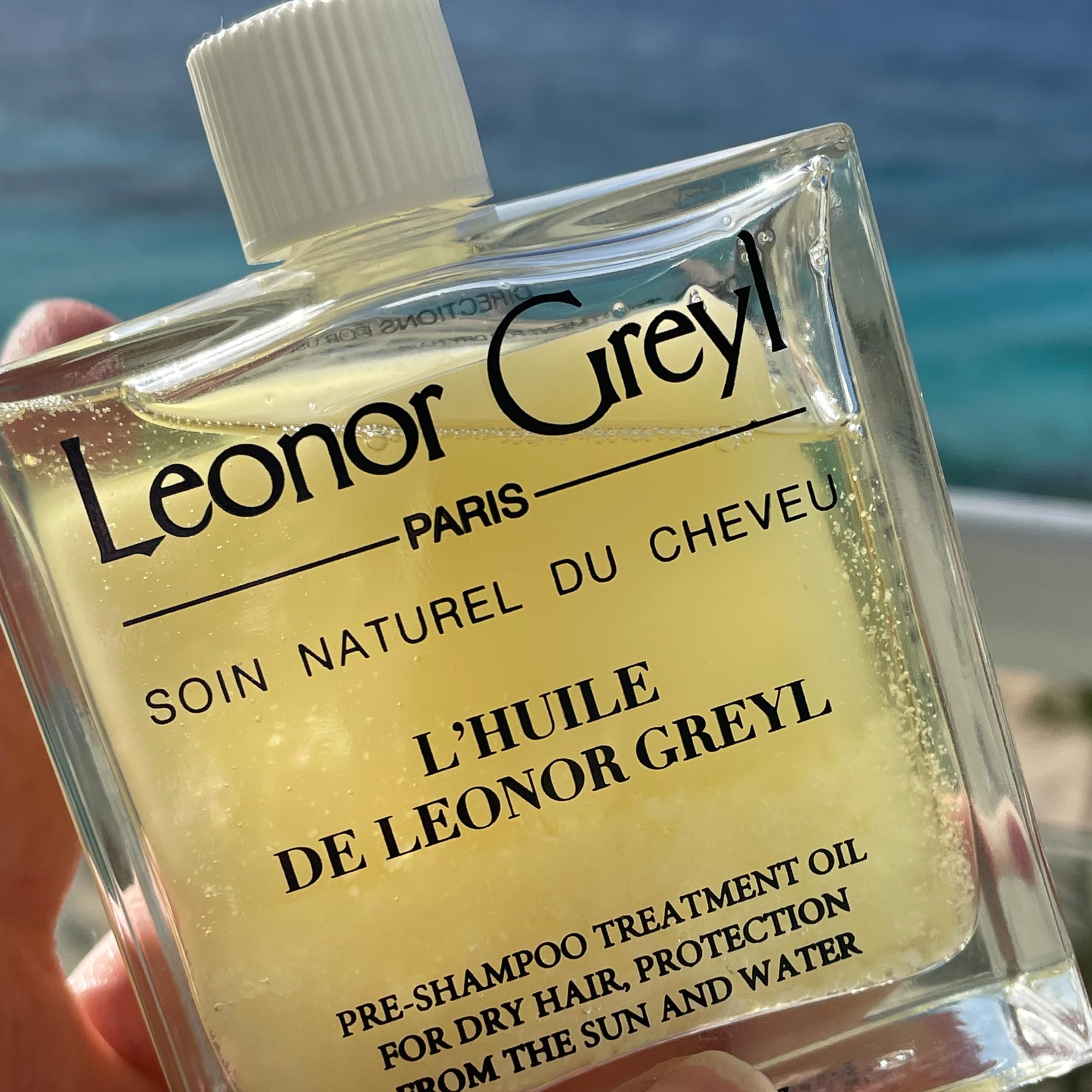 Leonor Greyl L'Huile Pre-Shampoo Treatment for Hair | Hair Oil Treatment for Dry Hair, Protection from the Sun and Water, 3.2 FL OZ, Made In France