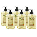 A LA MAISON French Liquid Hand Soap, Almond - Natural Hand Wash Made with Essential Oils - Biodegradable, Plant-Based, Vegan, Cruelty-Free, Alcohol & Paraben Free (16.9 oz, 6 Pack)