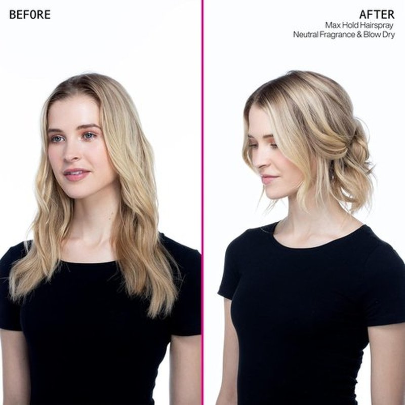 Redken Triple Pure 32 Hairspray - Extreme High Hold, Anti-Frizz Formula for All Hair Types