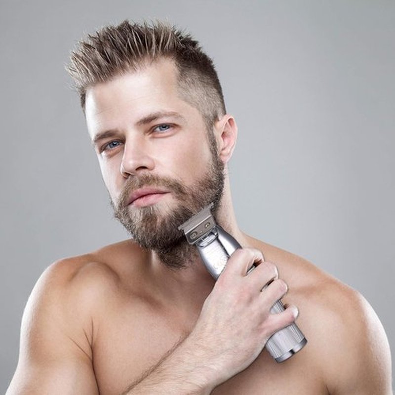 Kemei Bald Head Hair Clippers - Professional Cordless T Blade Trimmer for Men | Rechargeable Grooming Kit