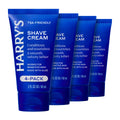 Harry's Shaving Cream for Men with Aloe and Eucalyptus - (4 Pack) 2 oz - Conditions Skin and Softens Facial Hair - TSA Approved Travel Essentials - Safe for Sensitive Skin