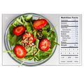 Greater Goods Food Scale - Nutrition Calculator & Meal Prep Tool | 11lb Capacity, Silver Finish