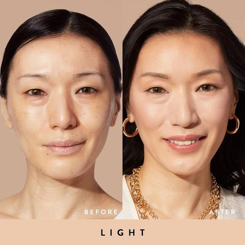Laura Geller New York Quench-N-Tint Tinted Moisturizer - Lightweight Hydration & Buildable Coverage - 02 Light
