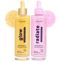 SpaLife Beauty Radiate & Glow Shimmer Oil Bundle – Dry Oil Duo with Subtle & Noticeable Shimmer – Mango & Peony Scents – Hydrating, Lightweight Moisture