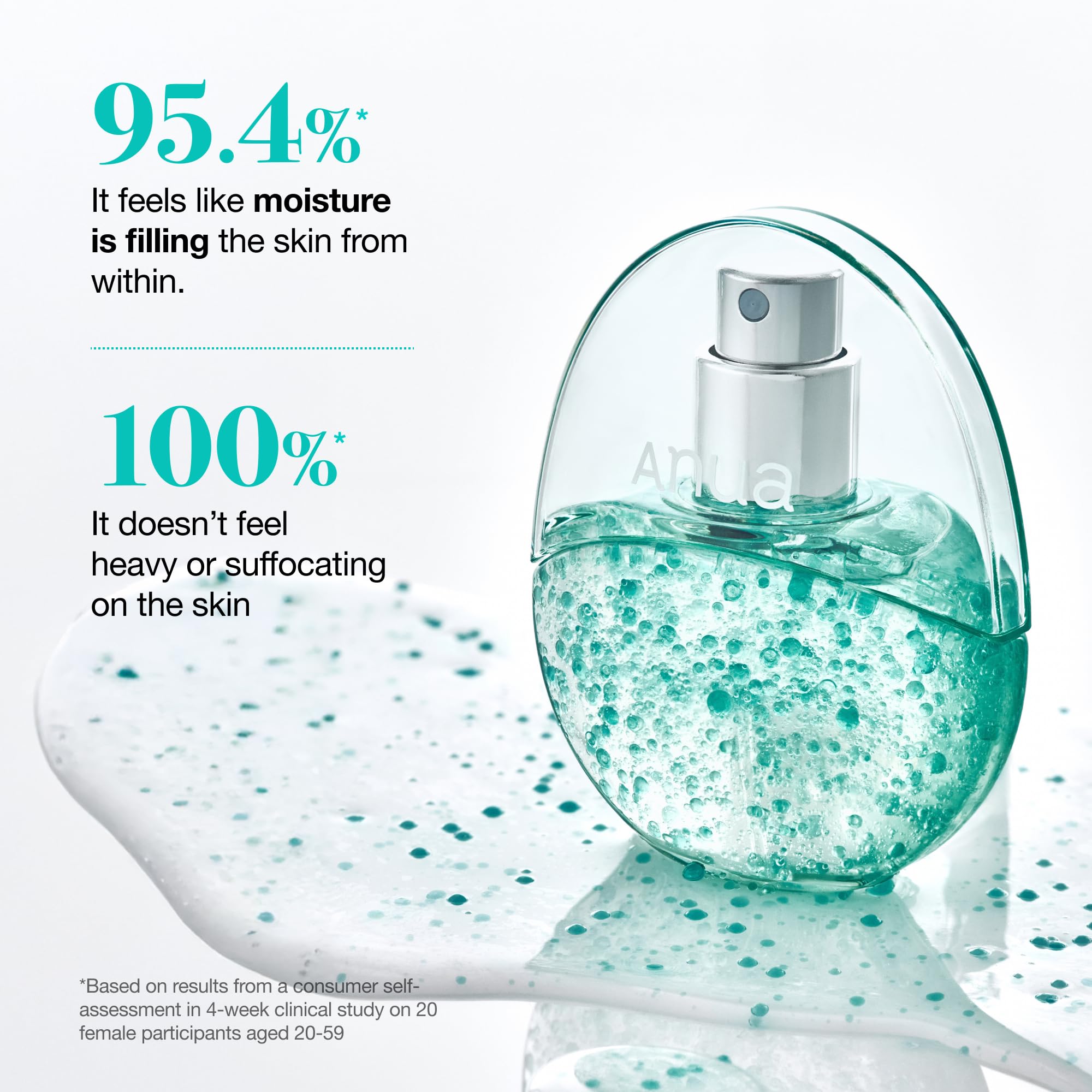 ANUA PDRN Collagen Glow Facial Serum Spray, Hydrating Face Mist, Hyaluronic Acid, dewy glass finish, All Skin Types, Instant Plumping Hydration, Firming Care, Korean Skincare, 1.01 fl oz