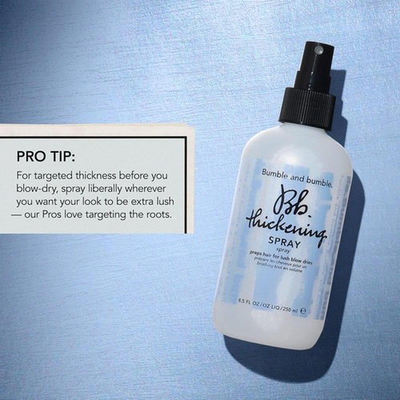 Bumble and bumble. Thickening Blow-Dry Prep Spray - Lightweight Volume Booster for Fine to Medium Hair