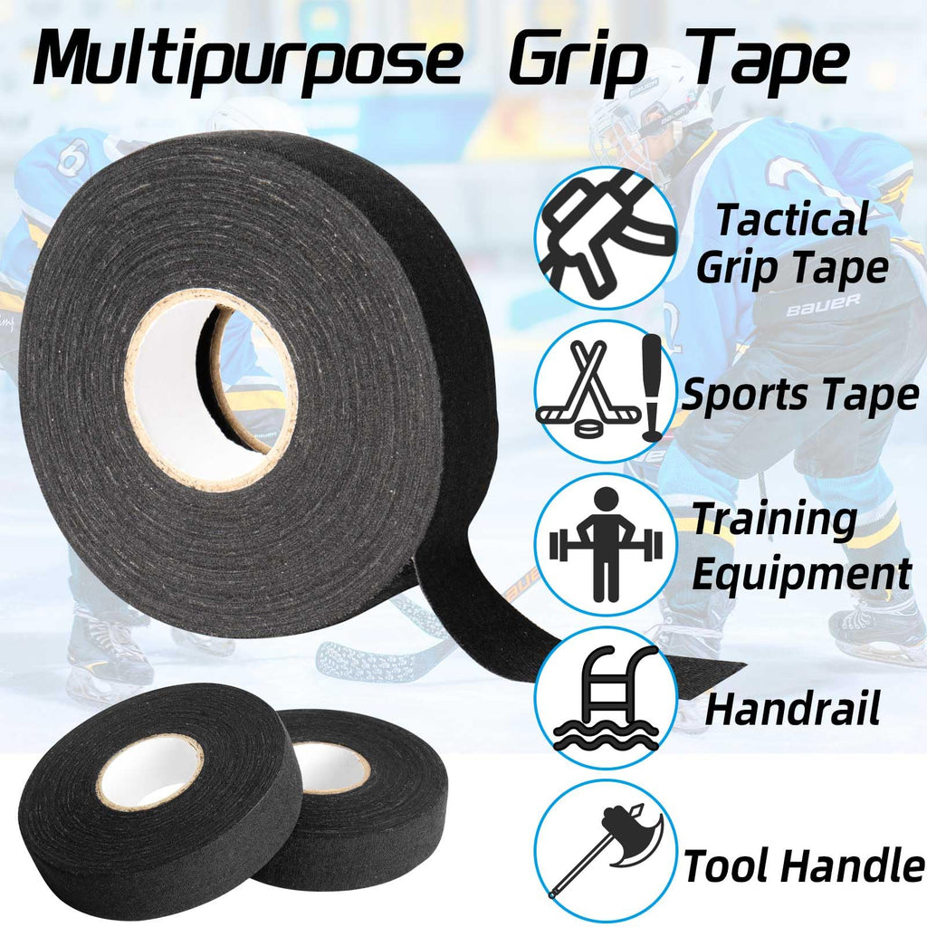 Miaozhun Tactical Tapes, 1 Inch x 27.34 Yards Goon Grip Tapes, Multipurpose Wrap Tape for Guns, Handgun, Rifle, Hockey, Lacrosse, Baseball, Softball Bats, Sport Handle, Gardening Tools (Forest Camo)