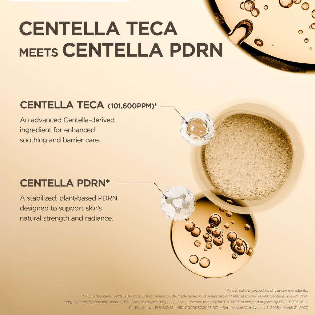 SKIN1004 Madagascar Centella TECA Ampoule, Korean Face Serum for Oil Balance & Moisture Barrier Support with TECA & PDRN, Hydrating Serum for Skin Firmness, Korean Skin Care, 1.69 fl oz / 50 ml