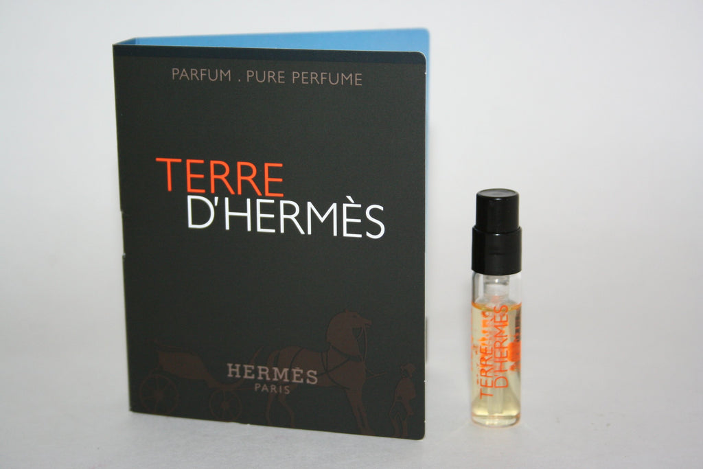 TERRE D'HERMES by Hermes 0.05 oz (1.5 ml) Pure Perfume Spray VIAL Men
