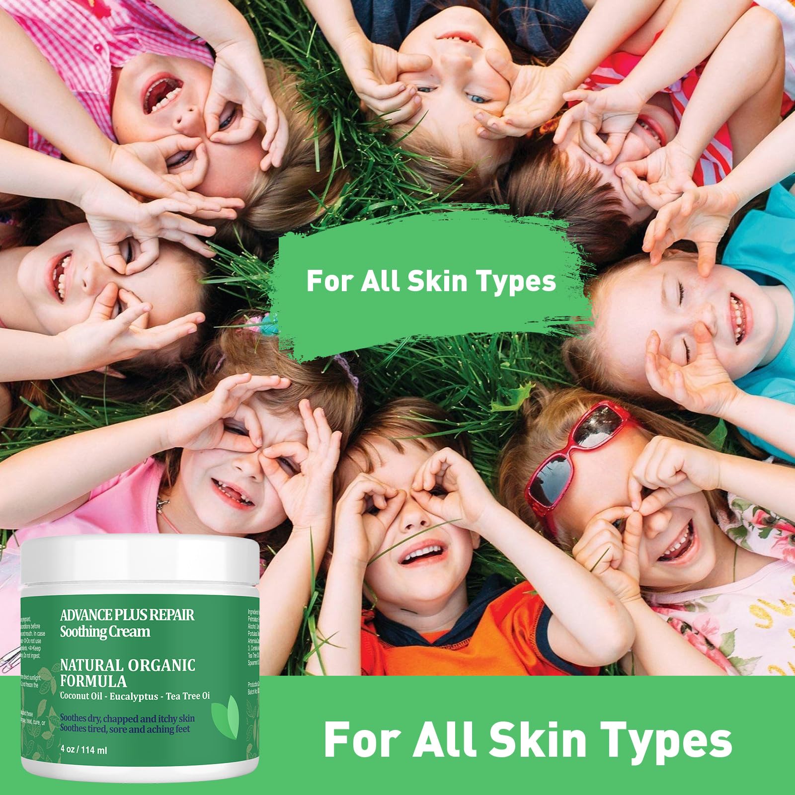 KOKOMAANE Tea Tree Oil and Manuka Honey Balm, Double Add, Jock Itch Cream Extra Strength, Natural moisturiser, Dyshidrotic Eczema Ointment, Relieves itching, Smoothes dry & sensitive skin