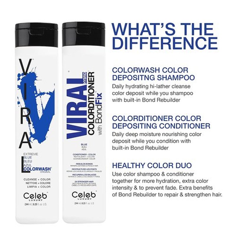 Celeb Luxury Color Depositing Conditioner - Bondfix Bond Rebuilder for Vibrant Hair Color | 12 oz
