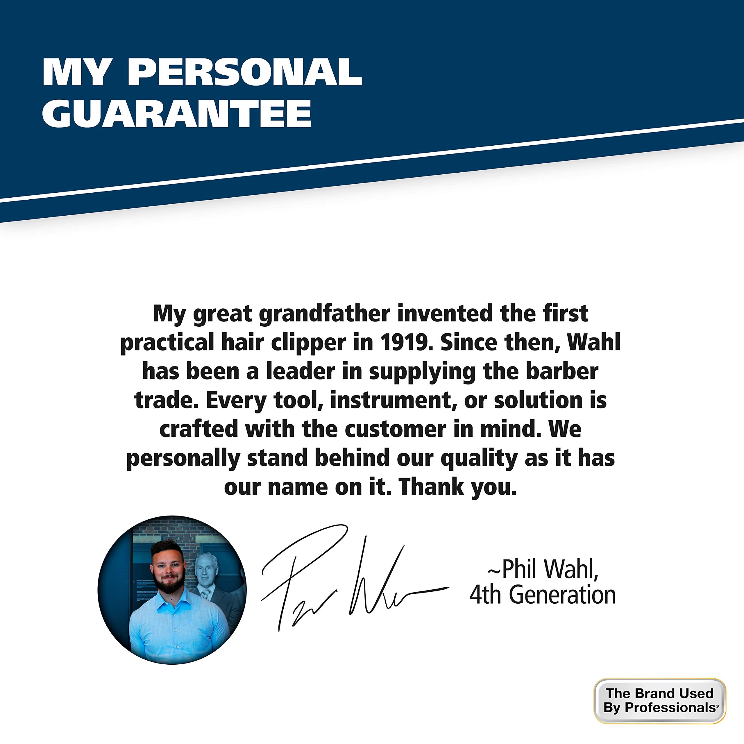 Wahl Small Travel Beard Brush with 100% Boar Bristles with Firm Natural Hair for Grooming & Styling – Wood Handle for Beards, Mustaches, Skin & Hair Care – Model 3346