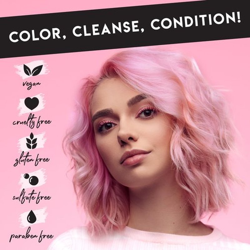 Color Lux Color Cleansing Conditioner, Platinum, 3-in-1 Color Depositing Formula, Vegan, Sulfate-Free, Paraben-Free, 8.25 oz