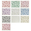 Allydrew Glitter Stars Decorative Nail Stickers Glitter Stars Decorative Nail Stickers (10 Sheets)