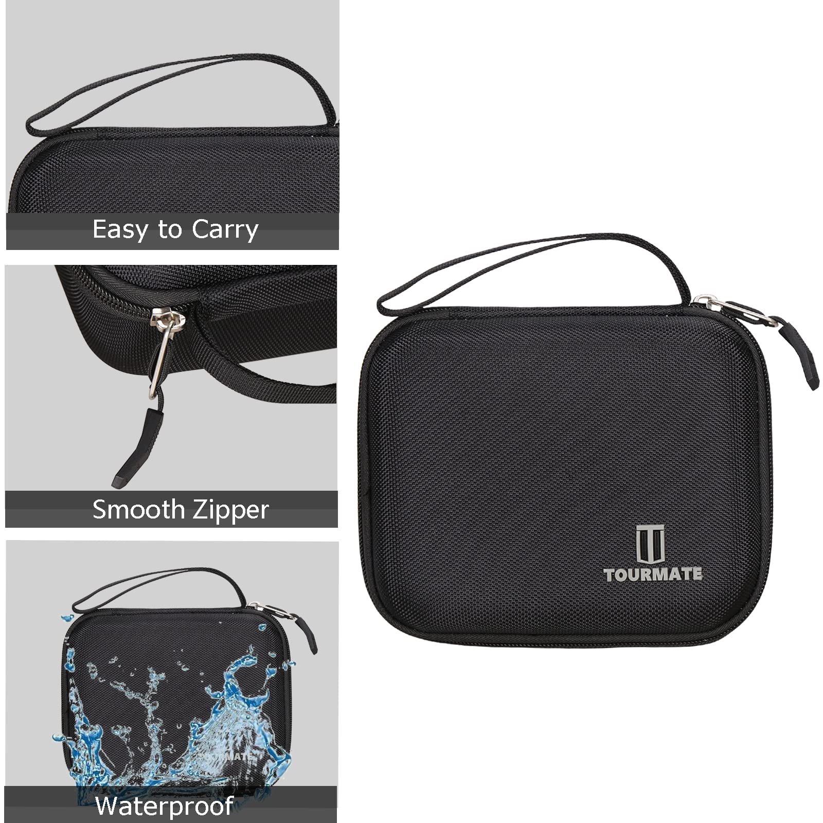 Tourmate Hard Storage Case for MANSPOT Groin Hair Trimmer (Case Only)