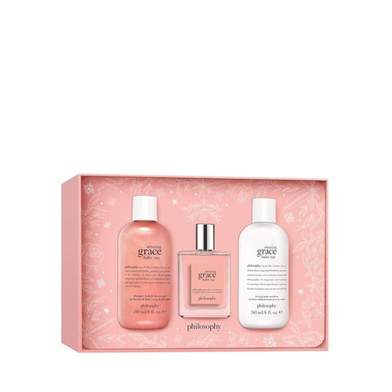 Philosophy Amazing Grace Ballet Rose Eau de Toilette Gift Set - 3 Piece, 18 Fl. Oz.