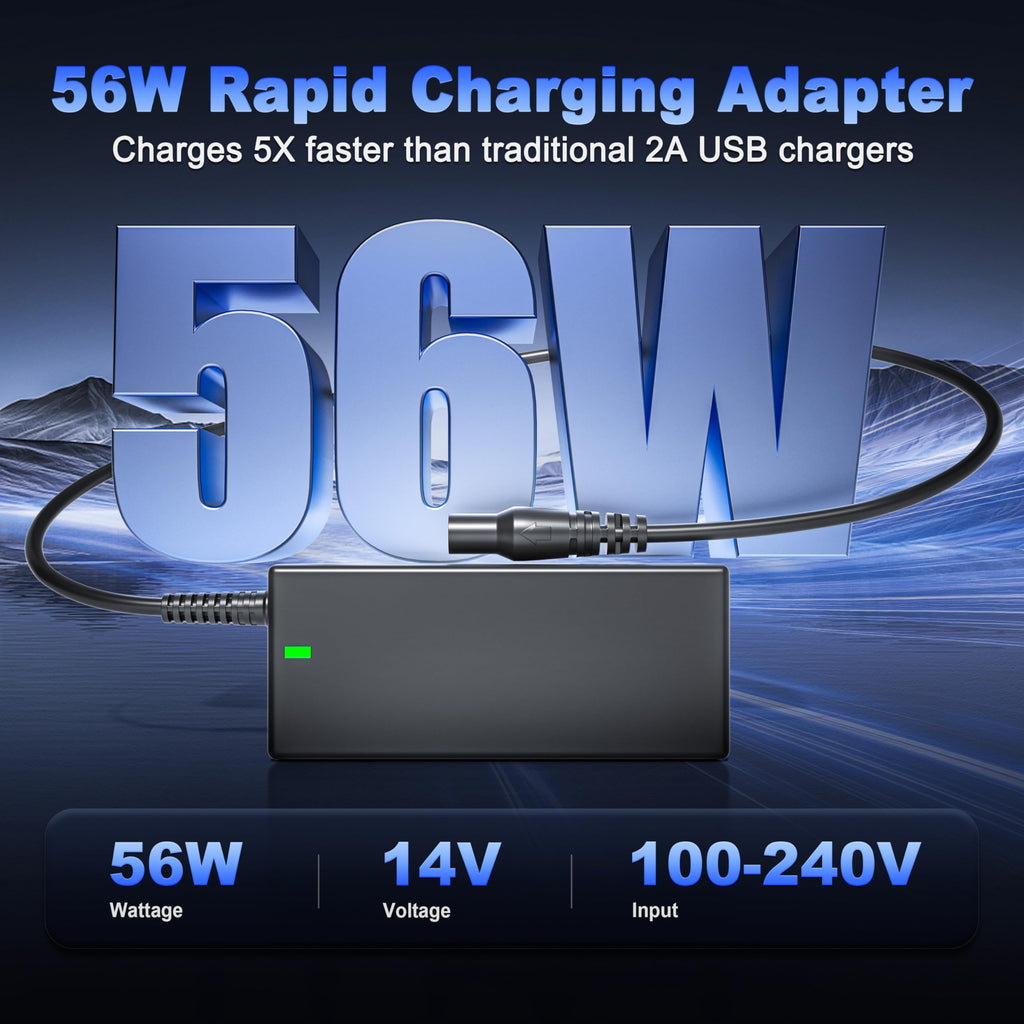 56W 14V Fast Charger Compatible with GB70 GB150 Charger Cord