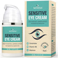 NOVEHA Hydrating Eye Cream - Vegan Ceramide Moisturizer for Sensitive Skin | Anti-Aging & Fragrance-Free, 30 ml