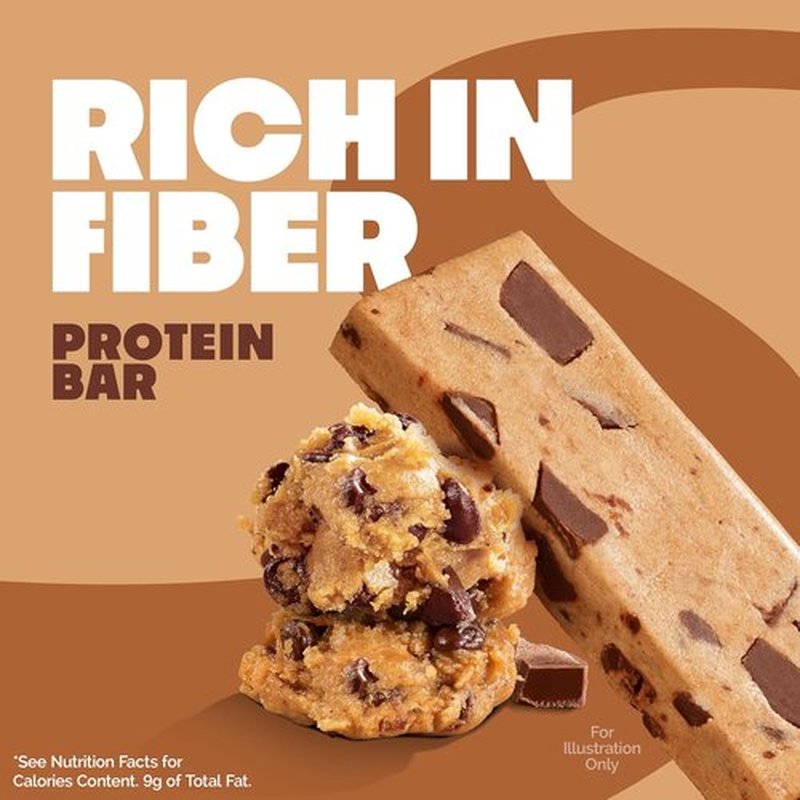 Quest Nutrition Protein Bars - Chocolate Chip Cookie Dough Flavor | High Protein, Low Carb, Keto Friendly | 12 Count