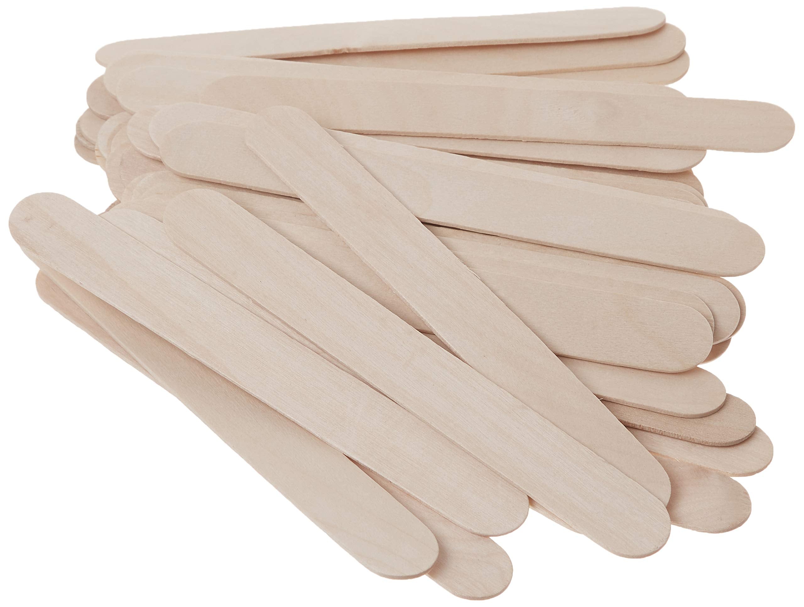 Perfect Stix Tongue Depressors, Non-Sterile, 6", 500 Ct Senior, Pack of 500ct, Brown