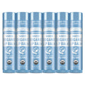Dr. Bronner’s Organic Lip Balm 6-Pack (.15oz) Natural, Moisturizing, Petroleum-Free Lip Moisturizer with Beeswax & Avocado Oil for Dry Lips, Men & Women - Unscented