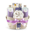 Bath & Body Gift Set for Men and Women Spa Kit with Shea Butter