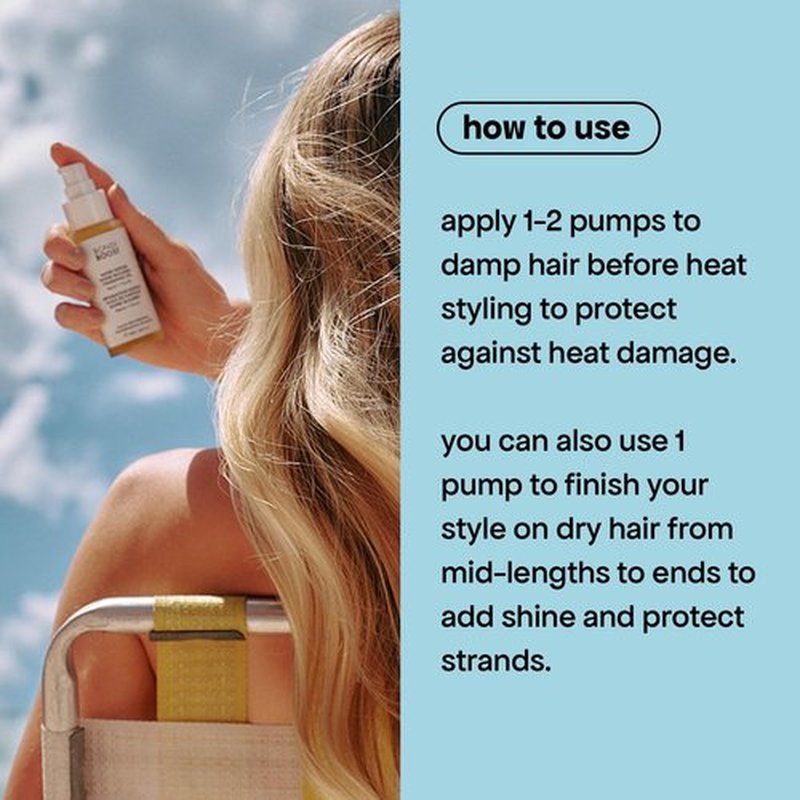 BONDIBOOST Rapid Repair Bond Builder Oil + Heat Protection [1.86 fl oz], Hair Oil for Damaged Hair, Strengthening & Nourishing Formula for Smoother + Healthier + Shinier Results